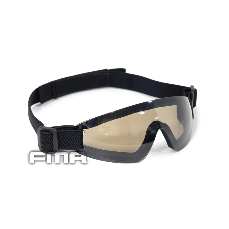 FMA-gafas protectoras para caza táctica, lentes antiniebla, cómodas, de bajo perfil, correa de cabeza ajustable de liberación rápida - imagen 3