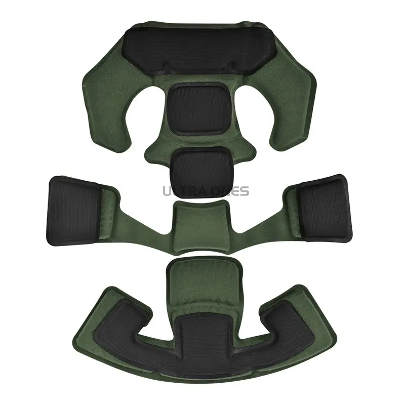 Kit de acolchado de casco táctico, forro de casco de espuma viscoelástica suave, almohadilla de protección para accesorios de cascos Wendy Fast MICH ACH - imagen 5