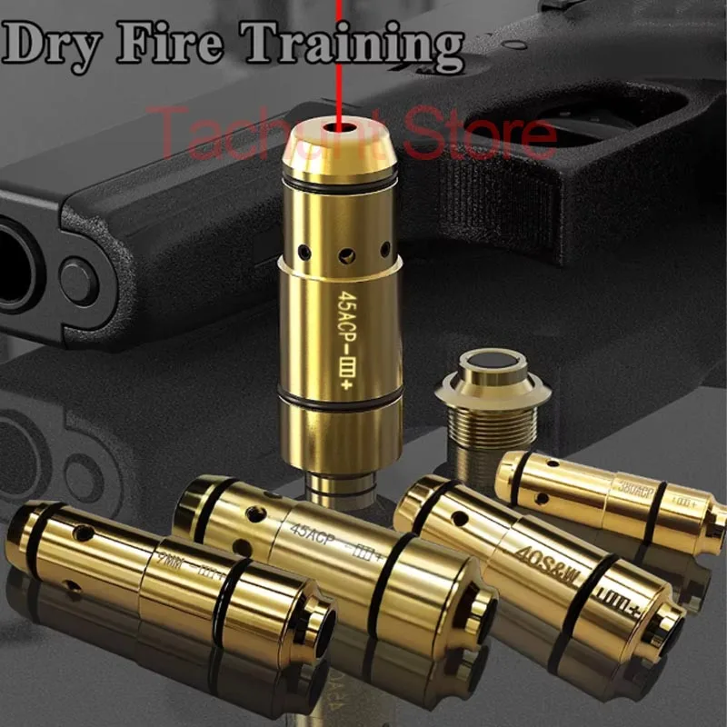 Bala de entrenamiento láser 9x19mm 2 en 1 para tiro seco 9x18mm - imagen 5