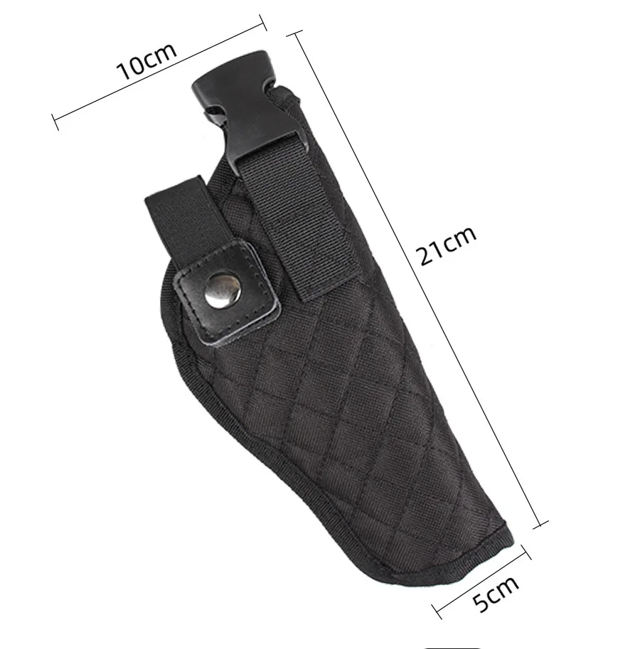 Funda de hombro vs. funda de cintura en maniquí