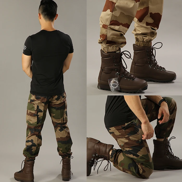 Pantalones F2 del ejército francés Pantalones de combate CE Pantalones tácticos Edición verano/invierno - imagen 4
