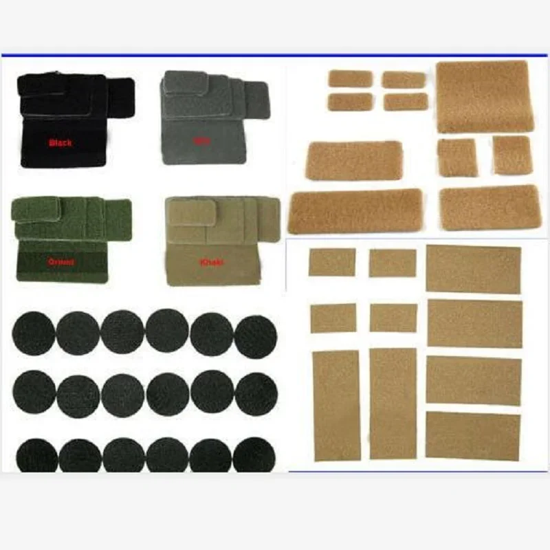 Juego de pegatinas de gancho y bucle para casco, nuevo estilo, para casco táctico Mich 2000 - imagen 3