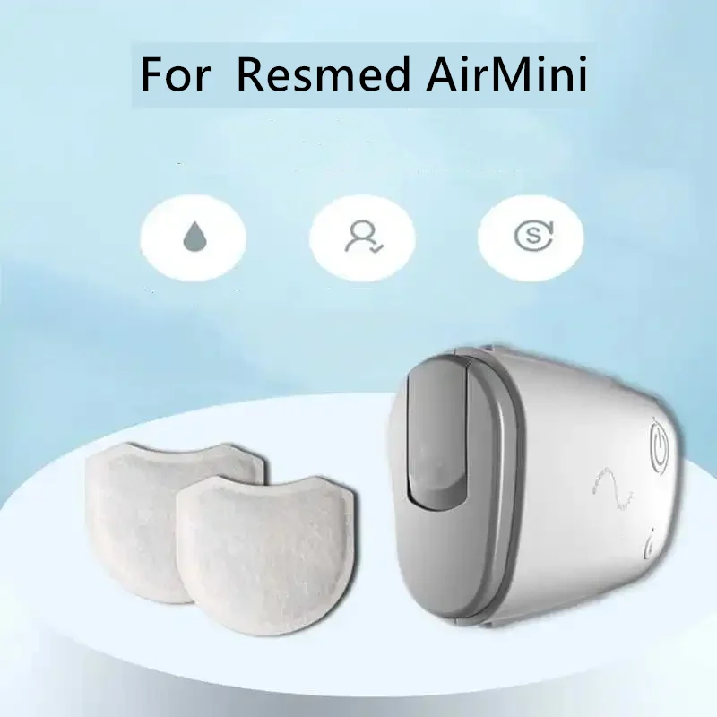 10/20 piezas filtro antipolvo accesorio de algodón para ventilador Resmed AirMini 36851 filtro de algodón - imagen 2