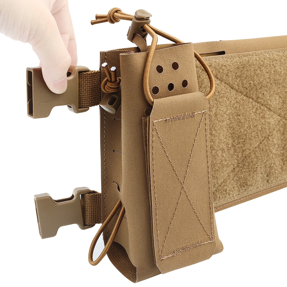 Chaleco táctico ligero MK4, chasis extendido montado en el pecho, versión mejorada MK MK3, chaleco, aparejo de pecho, EE. UU. Telas - imagen 5