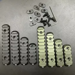 Element guardamanos riel táctico Picatinny 20 mm metal MOE/MLOK