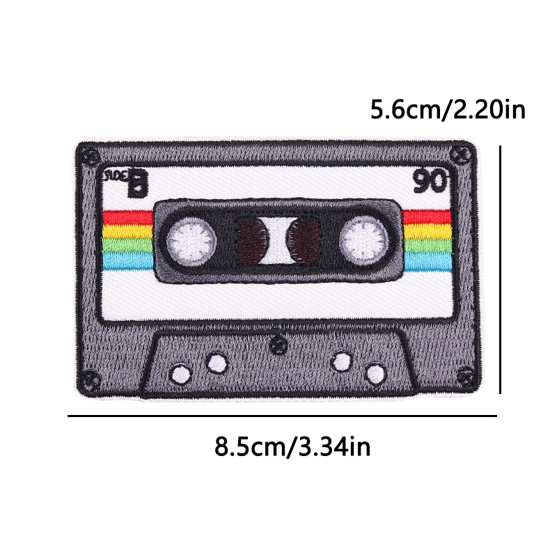 Parches bordados de Humor oscuro, parche para planchar para chaleco vaquero, mochila, mensaje positivo, motivación, recordatorio diario, pegatina - imagen 5