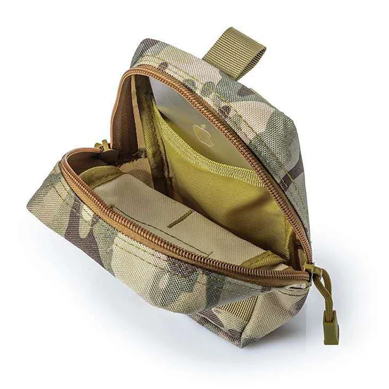 Bolsa táctica Molle para caza al aire libre, bolsa de camuflaje, accesorios, herramientas, ejército militar EDC Airsoft, riñonera con bolsillos - imagen 2