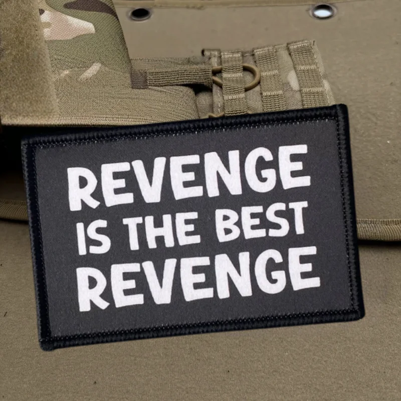 Parche de impresión llamativo atrevido, chaleco táctico, gancho y bucle, sombrero, insignia de moral, mochila, pegatinas decorativas, parches para brazalete para ropa - imagen 5