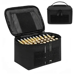 Bolsa de munición táctica, bolsa portadora de municiones, cartucho desmontable, bolsa de transporte de balas para pistola, Rifle, rango de escopeta