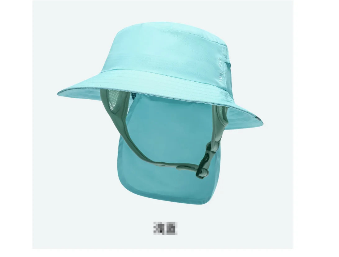 Surf Indo Surf Backet Hat con correa para la barbilla gorra de kitesurf pescador deporte acuático sol hombres mujeres Unisex protege las orejas - imagen 5