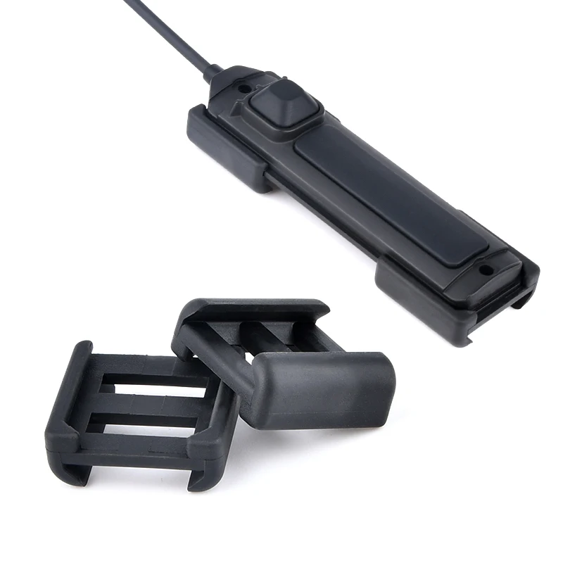 Panel de bolsillo para linterna táctica HL-X PEQ-15 D2, almohadilla de presión de nailon, ranura para interruptor de luz para arma, compatible con riel Picatinny de 20MM, Mlok Keymod - imagen 5