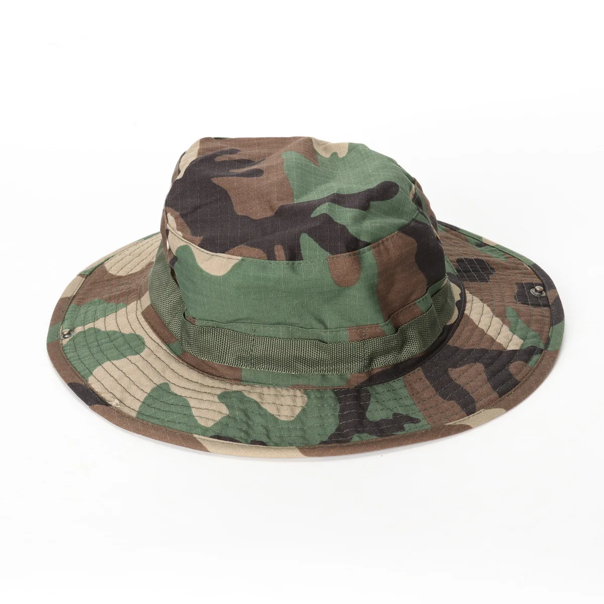 Sombrero Boonie militar de ala ancha Airsoft francotirador camuflaje gorras tácticas cubo Camping caza Multicam montañismo pesca sombrero - imagen 5