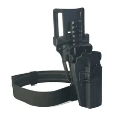 Funda de pierna ajustable para pistola con montaje en polímero