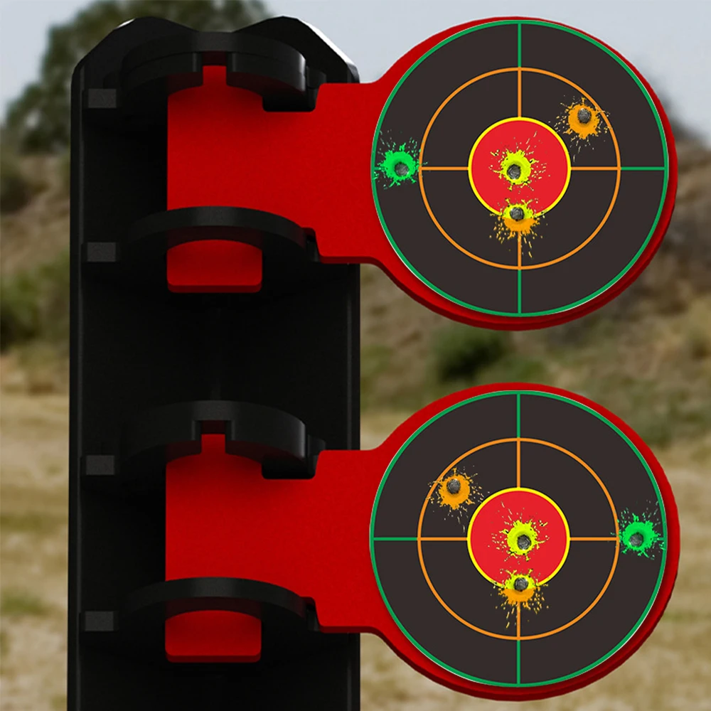 100/200 Uds. Objetivos de tiro salpicaduras objetivos de 3 pulgadas para disparar papel de puntería pegatinas de práctica autoadhesivas papel de impacto - imagen 4
