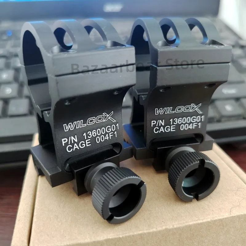 Soporte táctico MK18 de 30mm de diámetro, Base de alcance, adaptador de mira para linterna, accesorio de decoración de juguete, 1 ud.