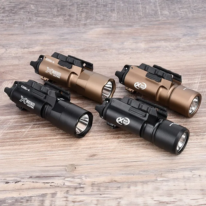 Linterna táctica Surefire SF X300U Ultra metálica para pistola Airsoft - imagen 3