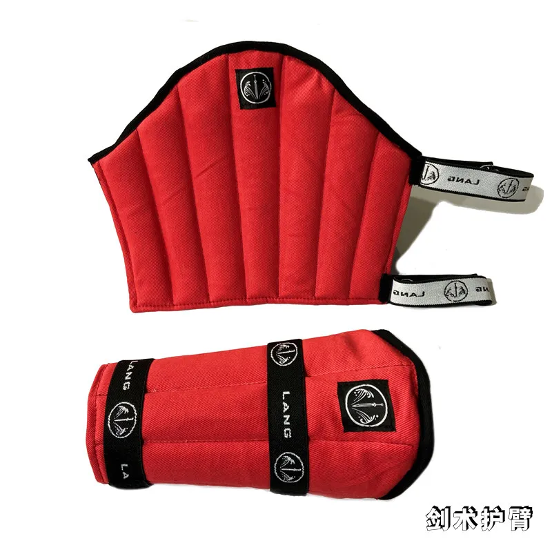 Chaqueta de protección para brazos para practicar espada, protección contra golpes de soldado, protección para brazos, juego de protección para codos - imagen 5
