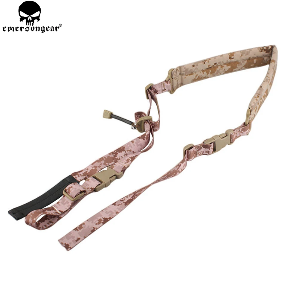 EMERSONGEAR Quick Adjust Padded 2 Point Sling Airsoft gear Civilian Gun Belt Paintball Equipment Gun Sling Multi-camo EM8883 - imagen 4