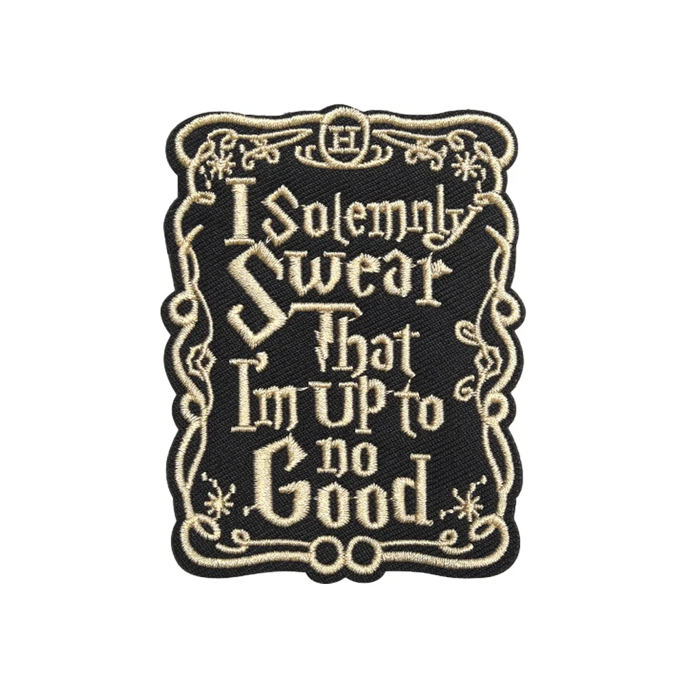 No soy hasta ningún bien Meme cita divertida Velcros parche moral insignia táctica parche adhesivo bordado gancho bucle sujetador DIY Jeans Cap