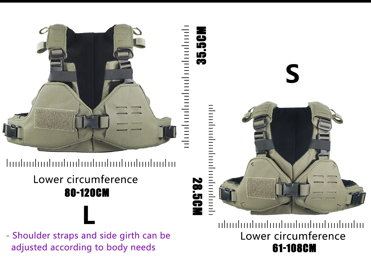 DMGear-Conjunto de Bikini táctico, chaleco de armadura, cuello, protección de entrepierna, Molle, equipo de caza Sexy, ligero - imagen 3