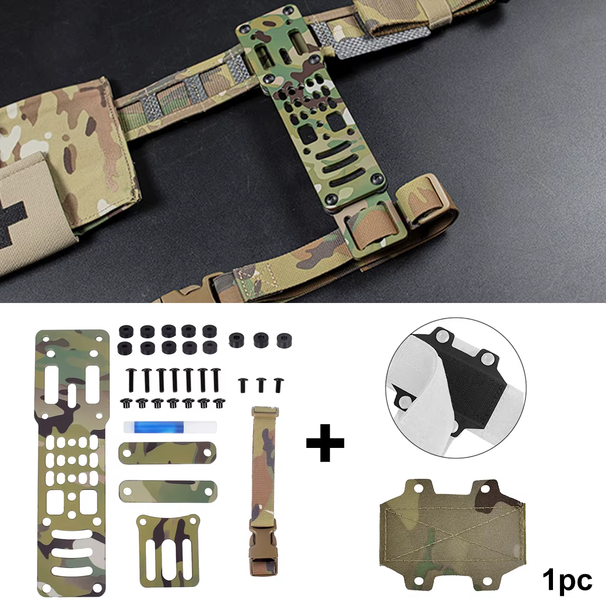 Adaptador modular para funda de pistola QLS piernera - imagen 4