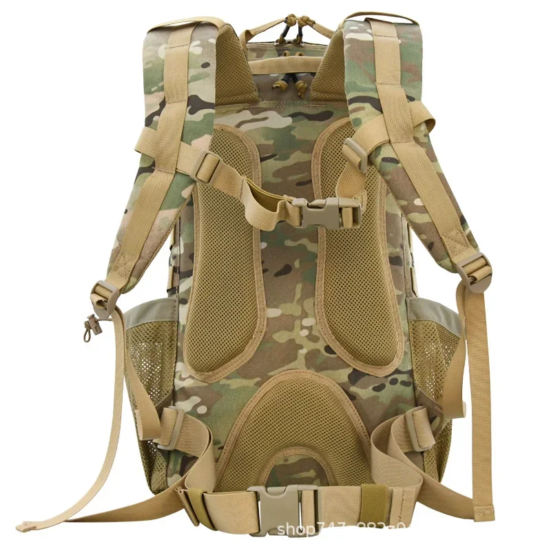 Bolsa médica táctica para fanáticos militares, mochila de emergencia para montañismo de nailon 1000D, mochila de camuflaje multifuncional - imagen 4