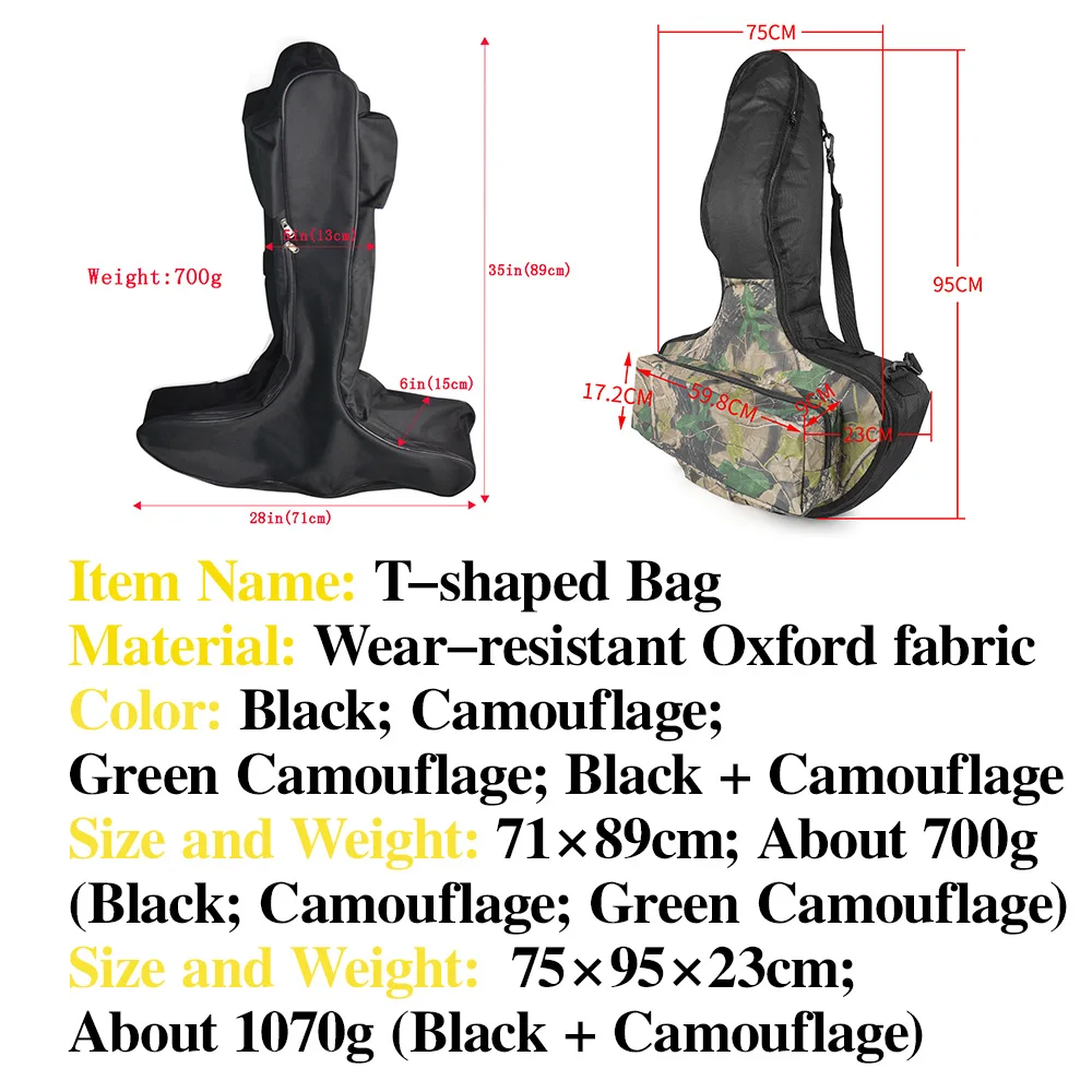 Bolsa táctica para ballesta, estuche para arco de caza, mochila, bolsa de transporte, tela Oxford para tiro con arco, objetivo de caza, bolsa de almacenamiento - imagen 2