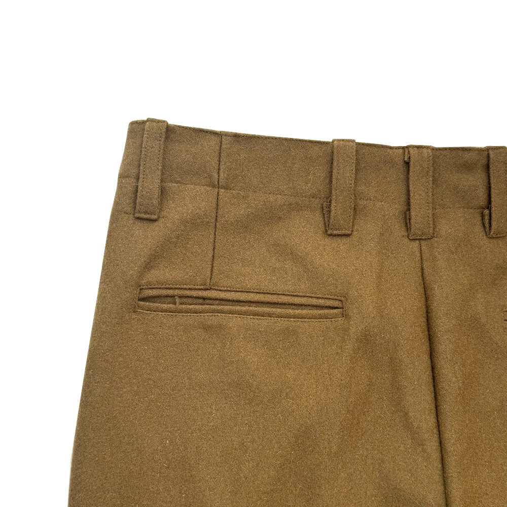 Pantalones de uniforme WW2 M37, pantalones de lana, ropa de soldado de aterrizaje Norman, pantalones Retro de entrenamiento americano de la Segunda Guerra Mundial, pantalones deportivos D-Day M37 - imagen 5