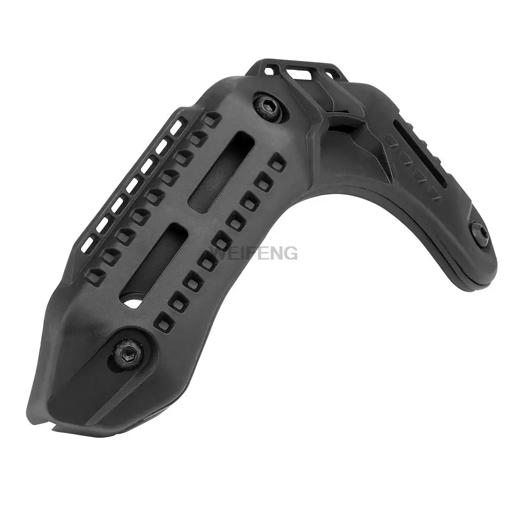 Rieles de guía lateral para casco táctico, Riel de montaje rápido para Airsoft, adaptador para casco MH, accesorios militares de caza, 1 par - imagen 5