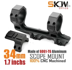 Soporte SKWoptics 1.7 pulgadas red dot Picatinny AR15 34 mm