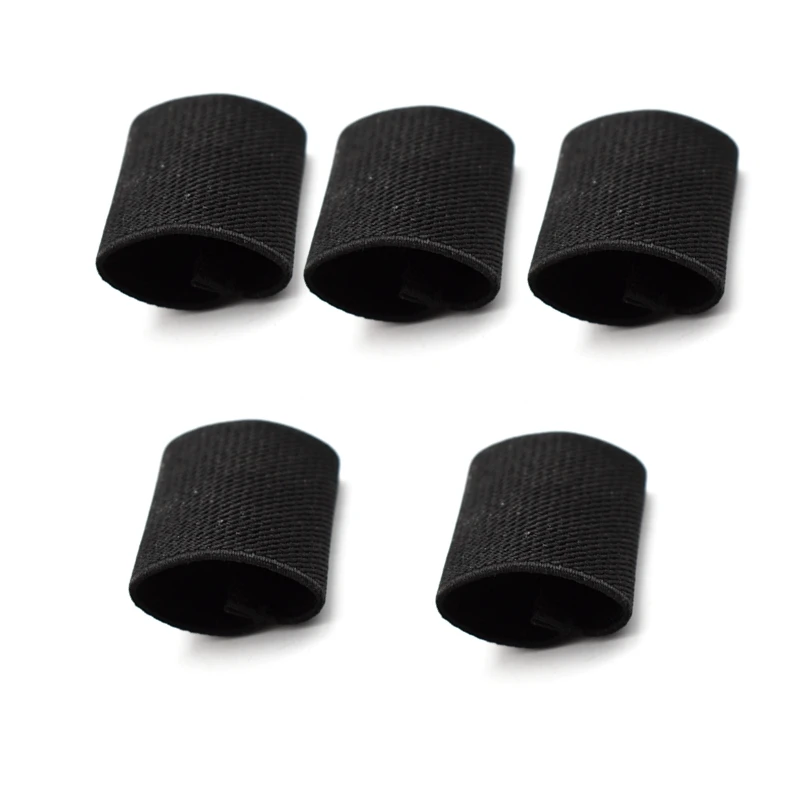 Cinturón de tela de lona de nailon táctico, protector de lazo elástico para cinturón ancho de 2 pulgadas y 1,5 pulgadas, juego de 6 piezas, 5CM - imagen 4