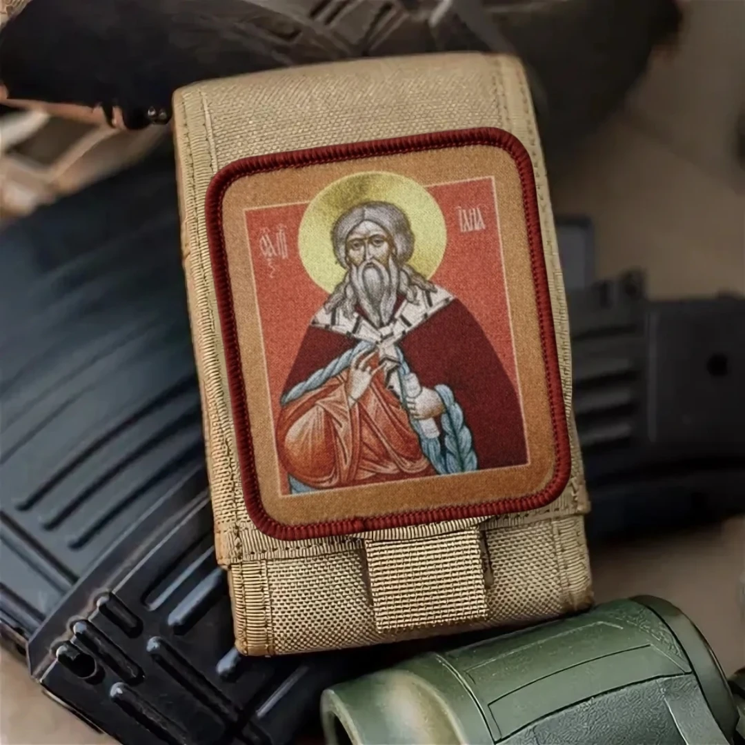 Parche divertido "Elijah The Prophet", insignia de moral táctica, parches de gancho y bucle impresos para ropa, pegatina para mochila del ejército militar