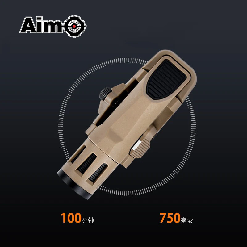 WADSN linterna táctica WML APL M3X Airsoft para arma, luz estroboscópica Scout, compatible con riel Picatinny de 20mm, WML, antorcha de caza - imagen 4