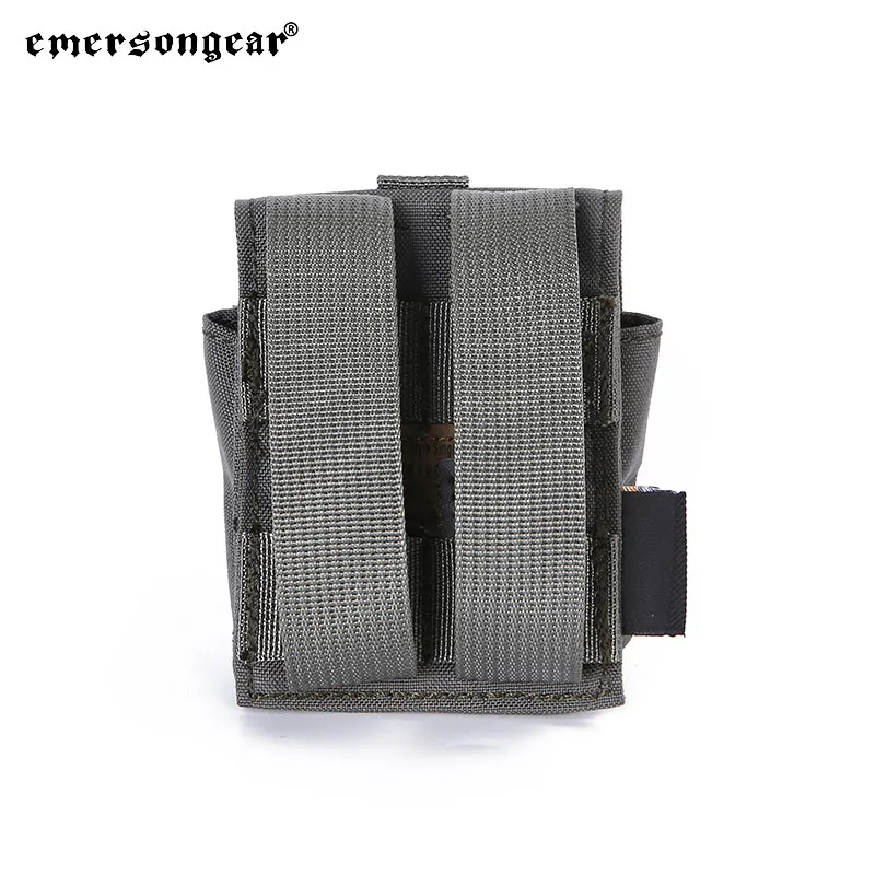 Emersongear-bolsa de granada Modular táctica de un solo Frag, bolsa con función de estilo 09-LBT, bolsillo Molle, Milsim, deportes de combate, nailon para exteriores - imagen 5