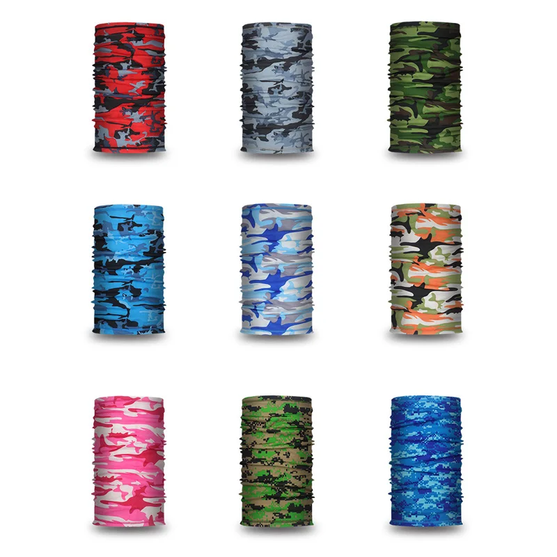 Ourdoor-Bandana mágica para hombre y mujer, bufanda de tubo para el cuello, máscara facial para motocicleta, ciclismo, senderismo, Camping, caza, correr - imagen 2