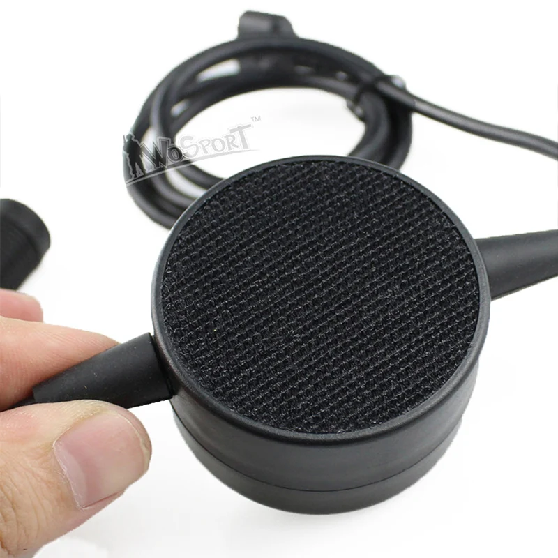 Baofeng Radio Ptt adaptador de auriculares tácticos Kenwood Icom Midland Motorola, auriculares militares para teléfono móvil, walkie-talkie TCI PTT - imagen 3