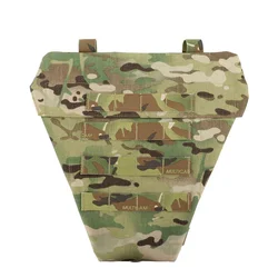 Chaleco táctico MOLLE con protección de entrepierna para Airsoft