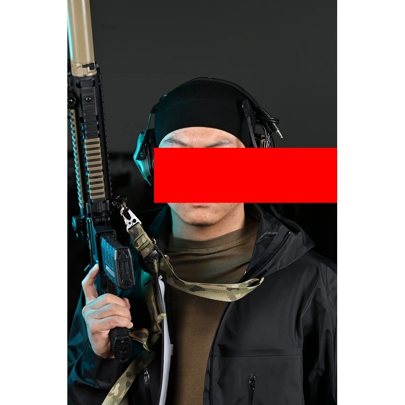 Gorro de punto de lana táctico para clima frío - Gorro de invierno unisex para exteriores - imagen 3