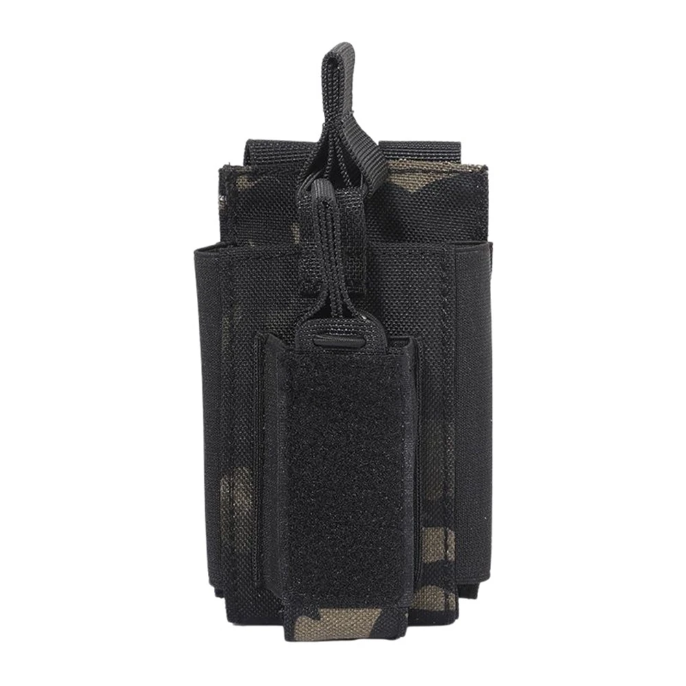 Bolsa para revistas M4 M16, funda individual para revistas de 9mm, bolsa táctica para linterna de cintura, bolsa pequeña para almacenamiento de herramientas - imagen 2