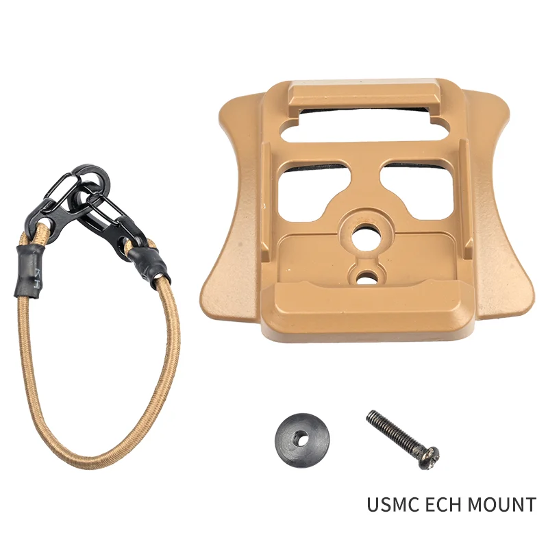 Base de instalación de casco táctico, dispositivo de visión nocturna específico, hecho de material de aleación, montaje NVG - imagen 2