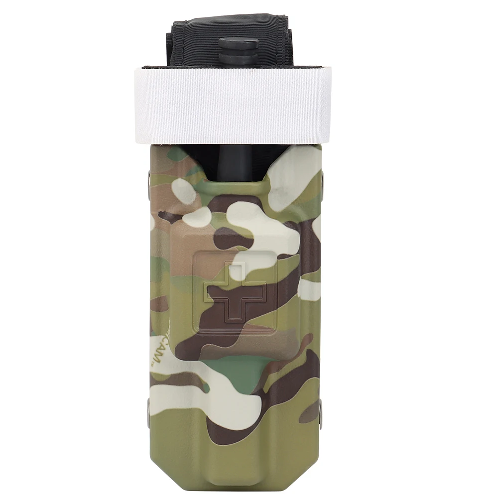 Torniquete al aire libre caja de almacenamiento para gatos sistema MOLLE portátil caza Camping senderismo supervivencia emergencia bolsa médica soporte equipo - imagen 2