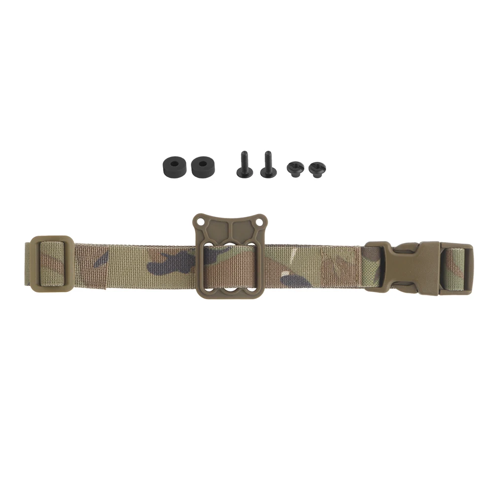 Adaptador de funda de pistola Modular de Metal táctico, cinturón de muslo para caza, cinturón Airsoft, transporte de pierna, accesorios de plataforma QLS