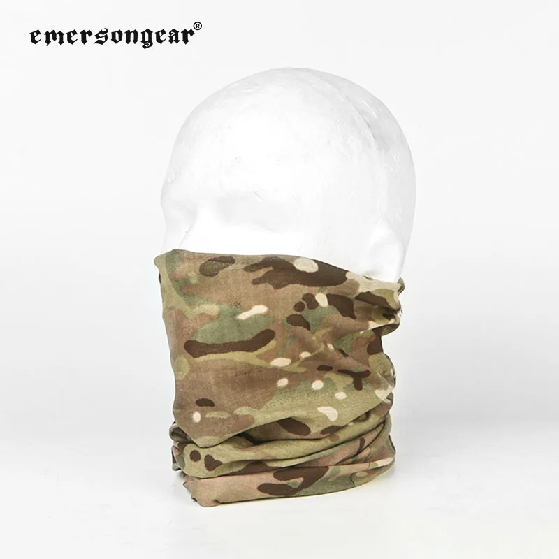 Máscara táctica Bandana de secado rápido pesca senderismo protección solar bufanda de sombra, gorra suave puede cargar gafas de visión nocturna - imagen 4