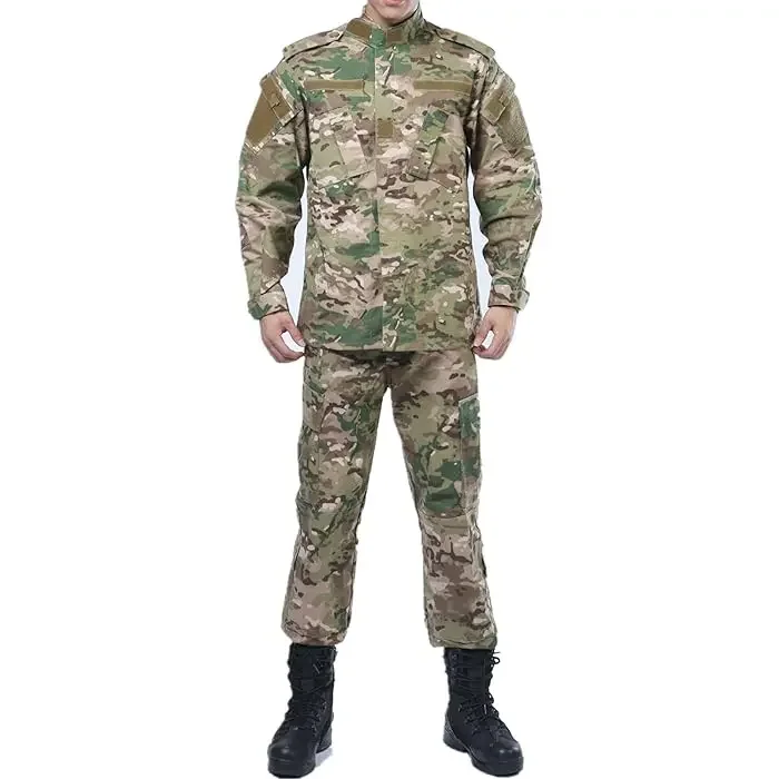 18 uniforme Milita al aire libre, traje táctico resistente al desgaste, abrigo de fuerzas especiales para hombres de Safari, pantalón, ropa de caza de camuflaje para pesca - imagen 4