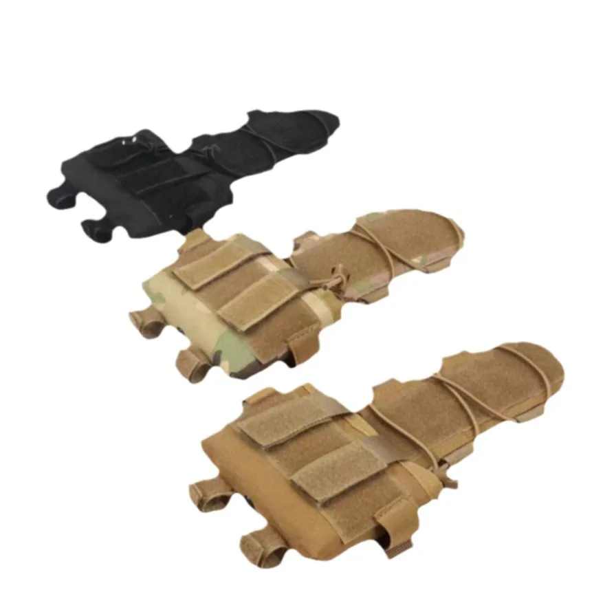 Bolsa de batería montada en la parte trasera del casco MK2: solución de almacenamiento segura para accesorios y equipos de cascos - imagen 2