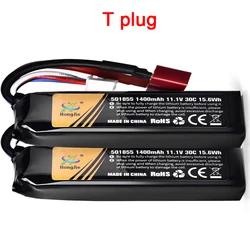 Batería LiPo 11.1V 1400mAh 30C T-Plug Airsoft