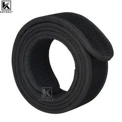 KRYDEX-cinturón táctico interior para hombre, cinturón de trabajo con gancho de inyección, 1,5 pulgadas, negro, 3,8 cm, talla grande, para caza, combate y Tiro