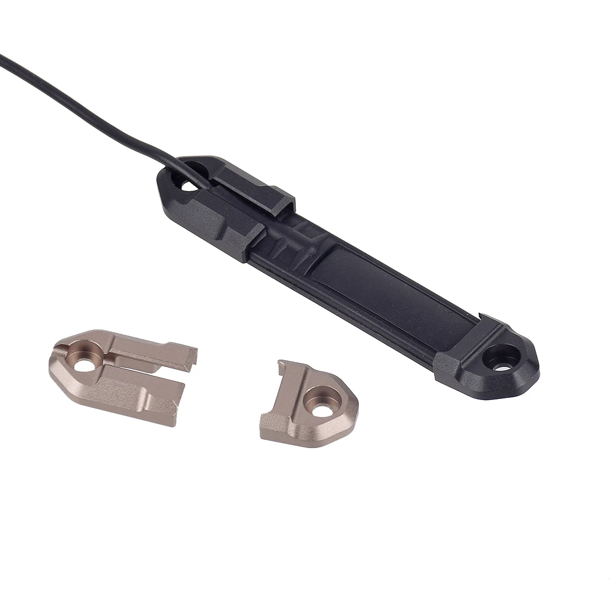 Táctico Surefire M600 M300 Airsoft Scout luz interruptor de presión bloqueo M-LOK Keymod cubierta de riel linterna montaje Picatinny caza - imagen 3