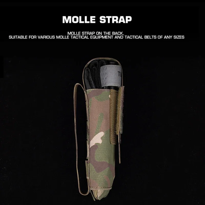 Bolsa de equipo al aire libre para acampar, Picnic, suministros de emergencia, bolsa de almacenamiento, cinturón táctico, portador de placa, bolsas de torniquete de caballero - imagen 5