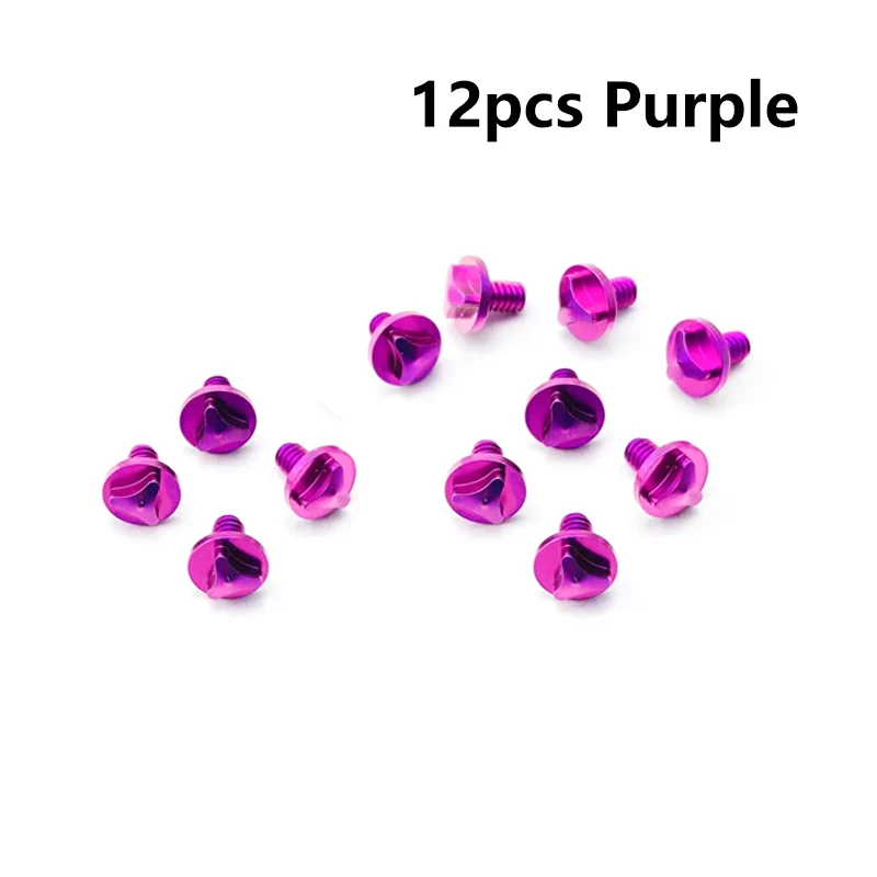 12pcs Purple